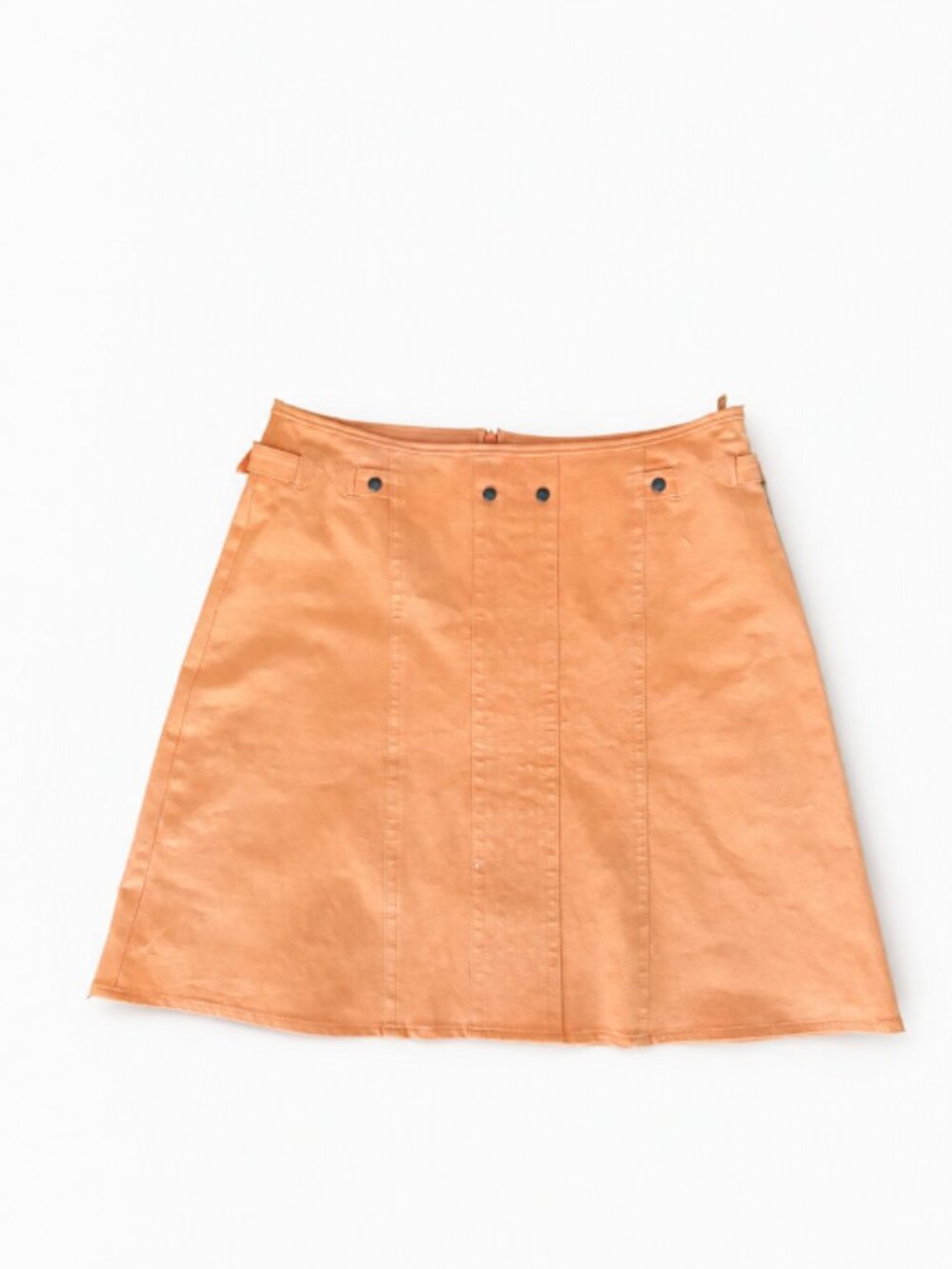PIazza Sempione orange mini skirt size, Size 4US (40IT)